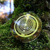 Collier Pendentif Orgone | Scalaire MÉTATRON Oeil de Tigre