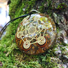 Collier Pendentif Orgone | Scalaire MÉTATRON Oeil de Tigre