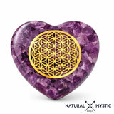 Les Cabochons Imparfaits à prix minis Orgonite de poche - Améthyste orgonite de poche