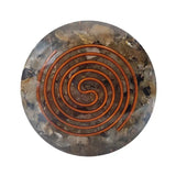 Orgonite de Poche | Cabochon de protection EMF Labradorite orgonite poche