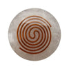 Orgonite de Poche | Cabochon de protection EMF Sélénite orgonite poche