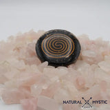 Orgonite de Poche | Cabochon de protection Tourmaline Tourmaline Noire orgonite de poche