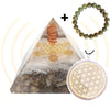 PACK Énergétique Protection Sélénite Labradorite pack orgonite