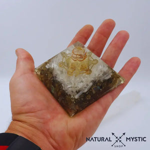 PACK PROTECTION Sélénite Labradorite pack orgonite