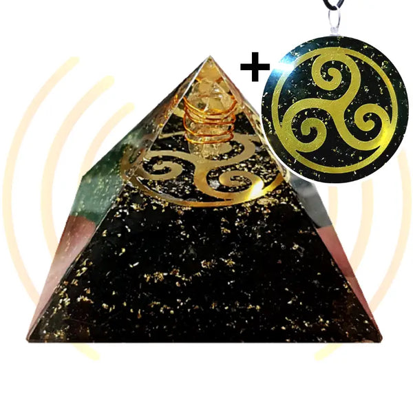 PACK PROTECTION TRISKEL Shungite pack orgonite