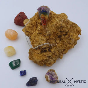 Pendule Orgone de Radiesthésie + Guide 32 Planches pendule orgonite