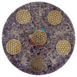 PLATEAU DE RECHARGEMENT ORGONE AMÉTHYSTE pack orgonite