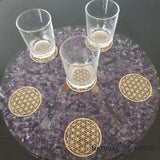 PLATEAU DE RECHARGEMENT ORGONE AMÉTHYSTE pack orgonite