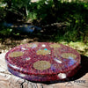 PLATEAU DE RECHARGEMENT ORGONE GRENAT plateau orgonite