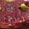 PLATEAU DE RECHARGEMENT ORGONE GRENAT plateau orgonite