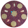 PLATEAU DE RECHARGEMENT ORGONE GRENAT plateau orgonite