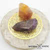 PLATEAU DE RECHARGEMENT ORGONE SÉLÉNITE 10cm plateau orgonite
