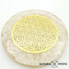 PLATEAU DE RECHARGEMENT ORGONE SÉLÉNITE 10cm plateau orgonite