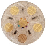 PLATEAU DE RECHARGEMENT ORGONE SÉLÉNITE plateau orgonite