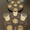 PLATEAU DE RECHARGEMENT ORGONE TOURMALINE NOIRE plateau orgonite